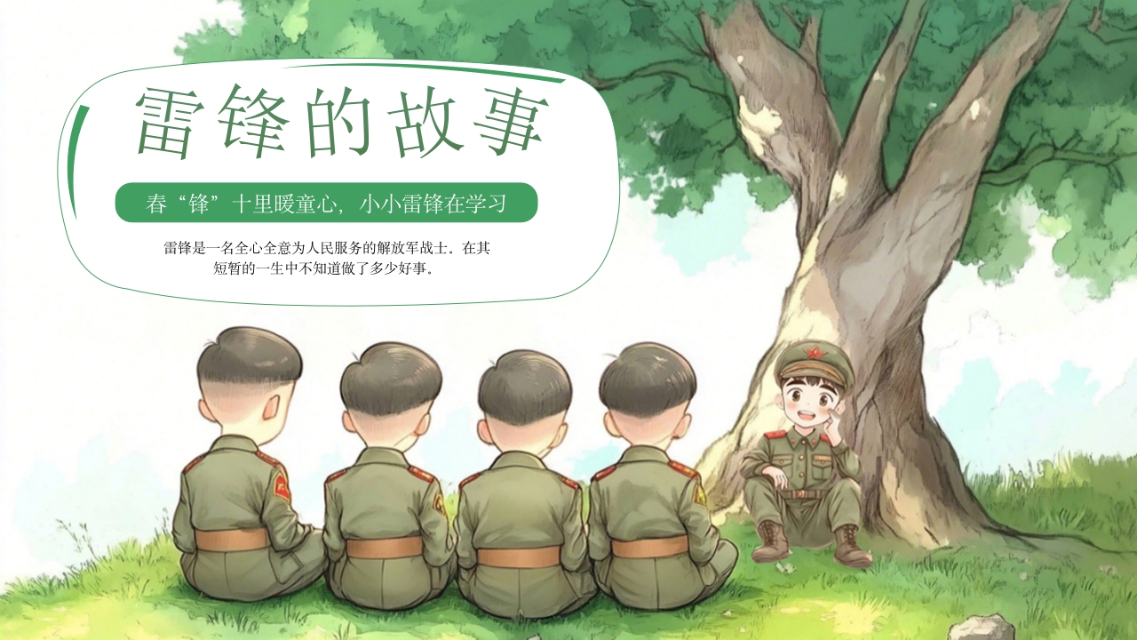 雷锋的故事PPT课件.pptx