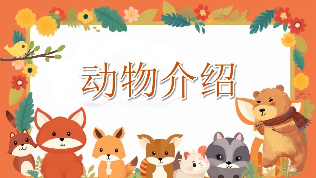 动物介绍动物分类PPT课件.pptx