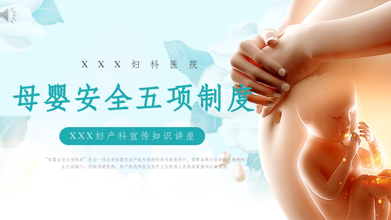 母婴安全五项制度PPT课件.pptx