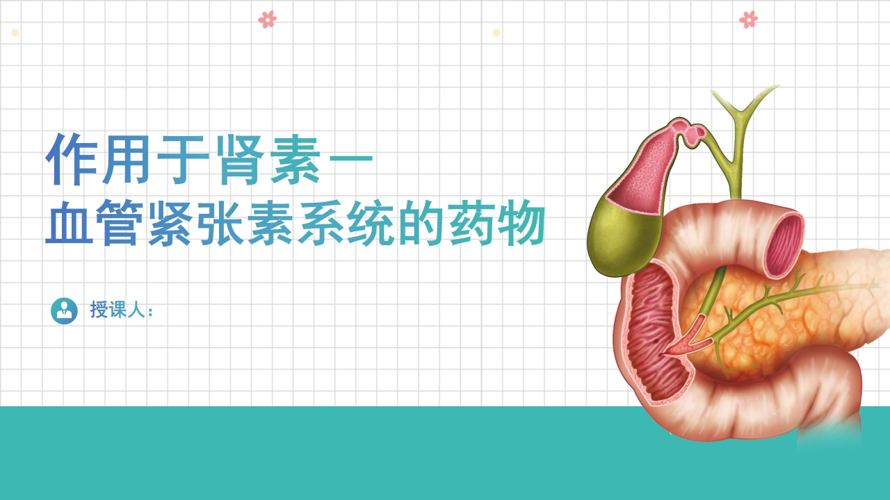 作用于肾素-血管紧张素系统的药物PPT课件.pptx