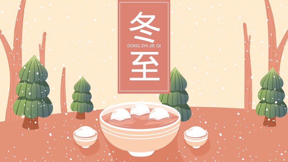 插画风冬至节气知识科普带内容ppt.pptx